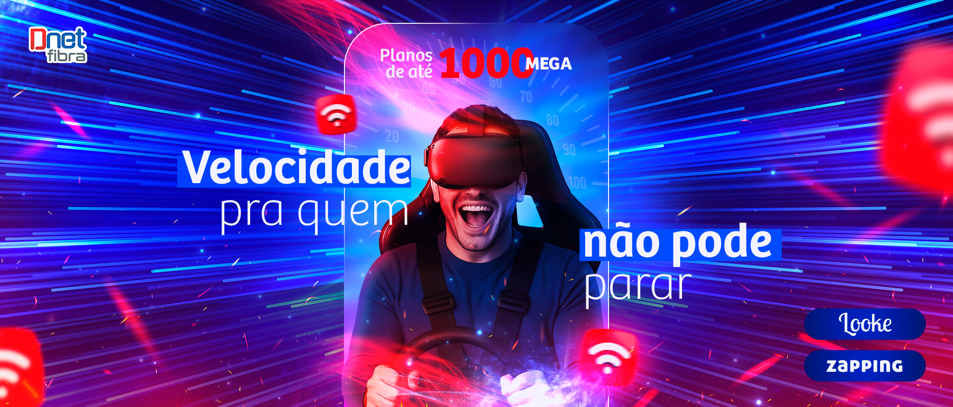 Velocidade DNET 1000mega